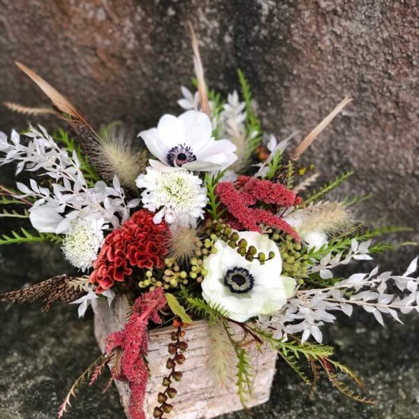 Fall Folliage Floral Centerpiece
