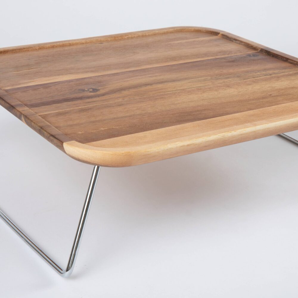 Portable Acacia Wood Table