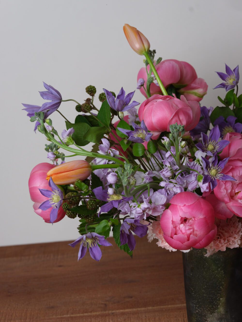 Peony Pop Inspired Arrangement Mother’s Day Flower Arrangements by Bedford Village Flower Shoppe