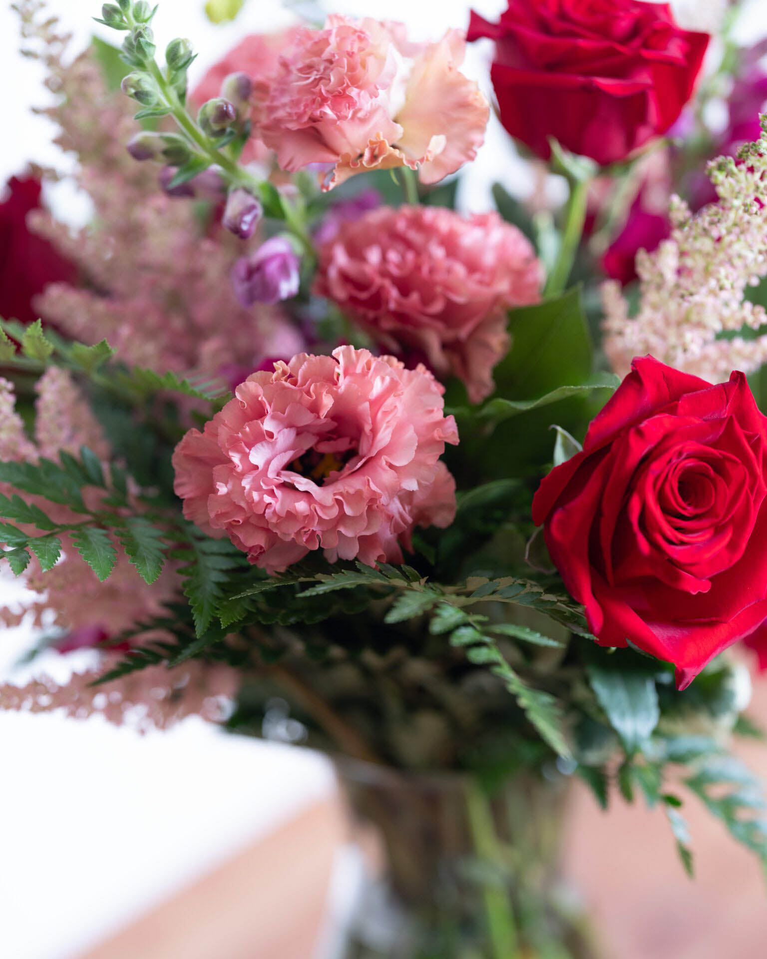 Flower arrangement subscription from Bedford Village Flower Shoppe